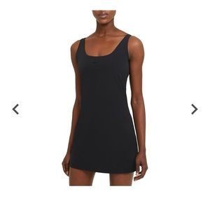 NWT Nike Bliss Lux Tank Romper Dress 1X black